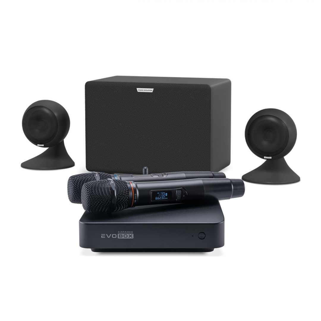караоке-комплект EVOBOX Plus + EvoSound Sphere 2.1 в Черноголовке