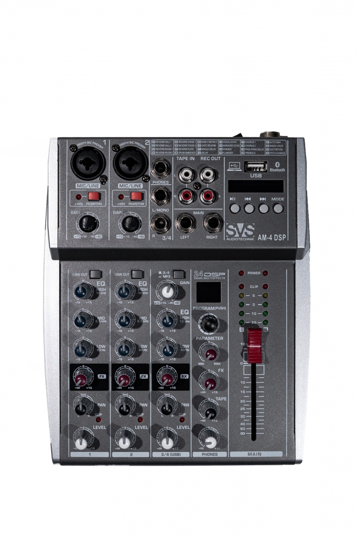 SVS Audiotechnik mixers AM-4 DSP Аналоговый микшерный пульт, 4-канала в Черноголовке