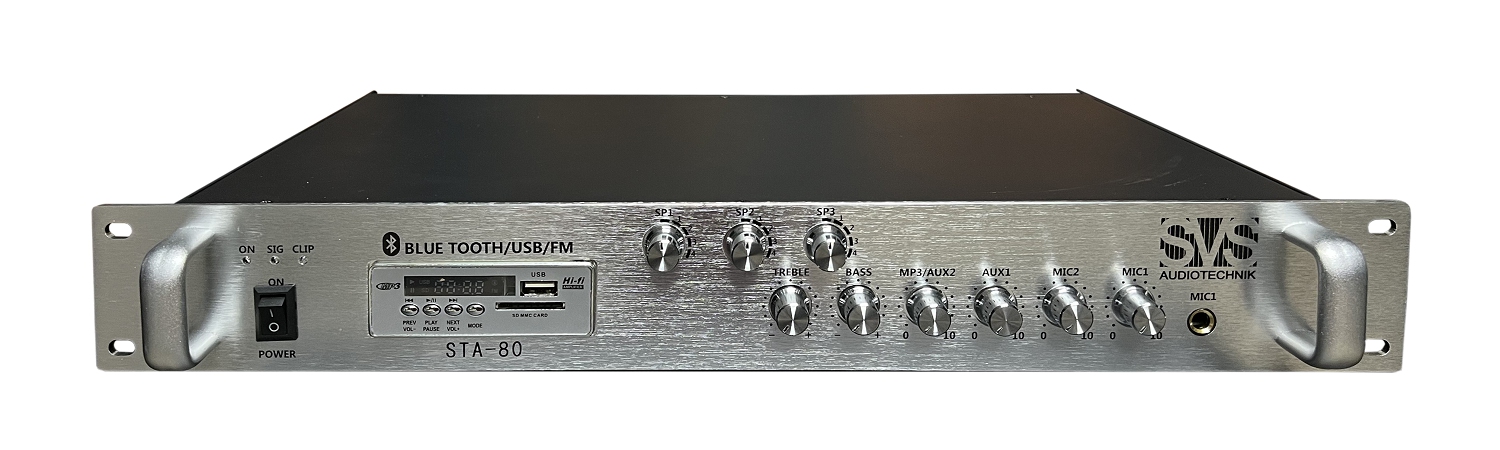 SVS Audiotechnik STA-80 Микшер-усилитель для систем Public Address в Черноголовке