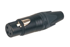 XLR Female (мама) Разъем в Черноголовке