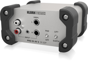 Klark Teknik DI 22P пассивный стерео директ-бокс в Черноголовке