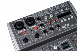 SVS Audiotechnik mixers AM-4 DSP Аналоговый микшерный пульт, 4-канала в Черноголовке